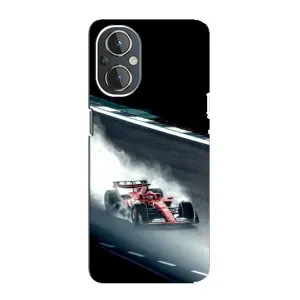 Чехол Формула1 на OnePlus Nord N20 (Болид гоночный)
