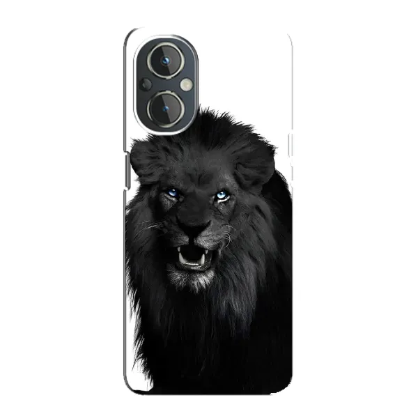 Чехол с принтом «Черный ЛЕВ» для OnePlus Nord N20