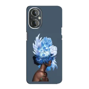 Чехлы (ART) Цветы на OnePlus Nord N20 (VPrint) (Цветы на голове)