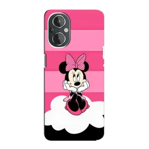Эксклюзивный чехол для OnePlus Nord N20 (AlphaPrint - Мультяшные) (Девочка Maus)