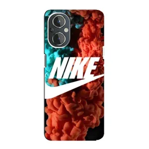 Чехол для OnePlus Nord N20 - с принтом Найк (AlphaPrint) (Дымчатый найк)