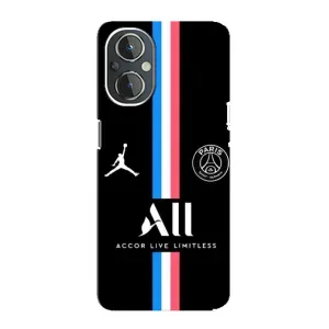 Чехлы PSG для OnePlus Nord N20 (AlphaPrint) (футболка ПСЖ)