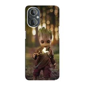 Чехол МАРВЕЛ для ВанПлас Норд Н20 (AlphaPrint) (I am Groot)