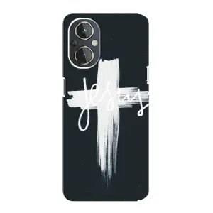 Чехол для OnePlus Nord N20 (AlphaPrint) - (Христианские) (Иисус)
