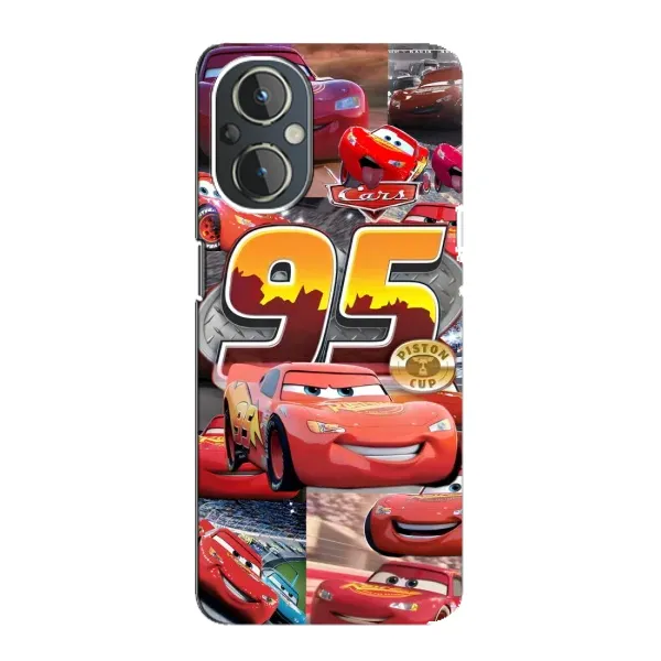 Чохол з принтом «Колаж Блискавка Маквін» для OnePlus Nord N20