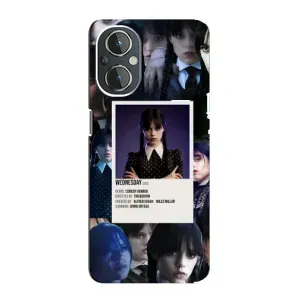 Чехлы Венсдей на OnePlus Nord N20 Уэнсдей (AlphaPrint) (коллаж Уэнздей)