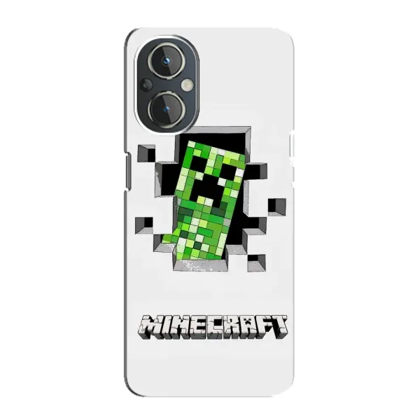 Чехол с принтом «крипер Майнкрафт» для OnePlus Nord N20 Чехол с принтом «крипер Майнкрафт» для OnePlus Nord N20
