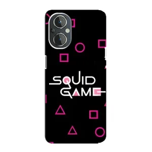 Чехол Гра в кальмара для OnePlus Nord N20 (Паттерн Игра кальмара)