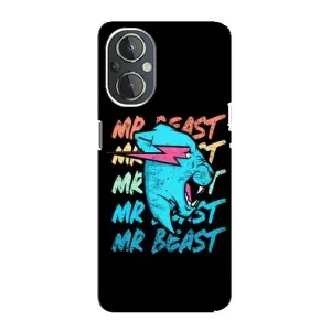 Чехлы Мистер Бист для ВанПлас Норд Н20 (logo Mr beast)