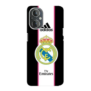 Чехол для OnePlus Nord N20 с принтом Реал Мадрид (Лого Real Madrid)