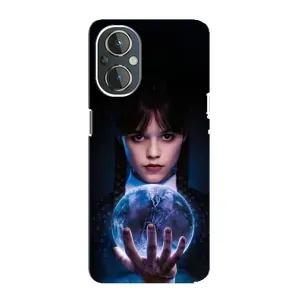 Чехол с дизайном Венздей 2 на OnePlus Nord N20 (Магическая сфера Уэнздей)