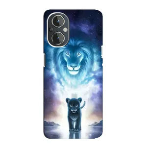 Чохол з картинкою ЛЕВ для OnePlus Nord N20 (VPrint) (Маленький лев)