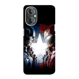 Чехлы с героями Марвел OnePlus Nord N20 (VPrint) (Марвел стайл)
