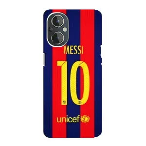 Чехлы Месси для OnePlus Nord N20 (AlphaPrint) (Messi Barca 10)
