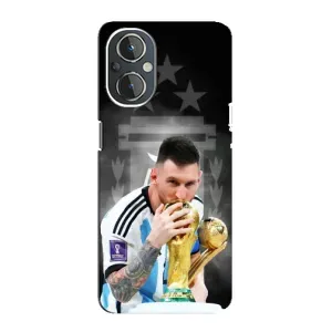 Чехлы для OnePlus Nord N20 (Leo чемпион) (AlphaPrint) (Месси Чемпион)