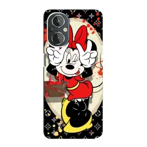 Чехол Disney Mouse OnePlus Nord N20 (PREMIUMPrint) (Минни peace)