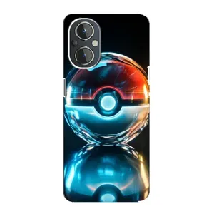 Чехол с Пикачу на OnePlus Nord N20 (Мяч Пикачу)