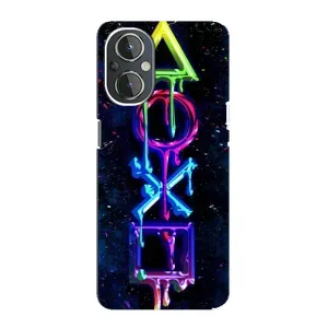 Чехлы с тематикой Киберспорт для OnePlus Nord N20 (VPrint) (Pleystation лого)