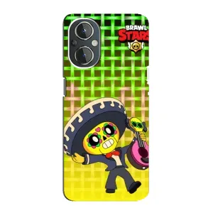 Чехлы Brawl Stars для OnePlus Nord N20 (AlphaPrint) (Поко в самбреро)