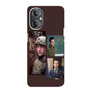 Чохол для OnePlus Nord N20 (AlphaPrint - с принтом Зеленського) (Президент)