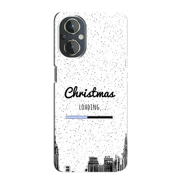 Чехол с принтом «Рождество загружается» для OnePlus Nord N20