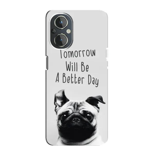 Чехол с принтом «Смешной Мопс» для OnePlus Nord N20