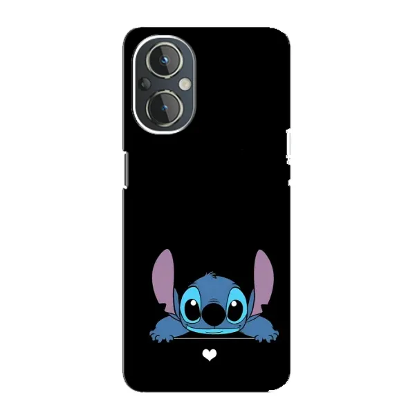 Чохол з принтом «Стіч на чорному» для OnePlus Nord N20