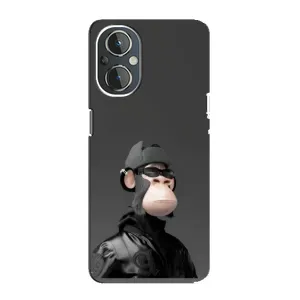 Чохли з Мавпами NFT для OnePlus Nord N20 (AlphaPrint) (стильна мавпа NFT)