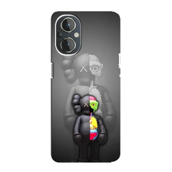 Чехол с принтом «Тело Bearbrick» для OnePlus Nord N20