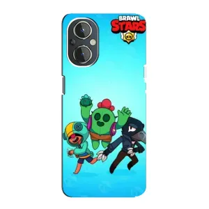 Чехлы Brawl Stars для OnePlus Nord N20 (AlphaPrint) (Трио героев)