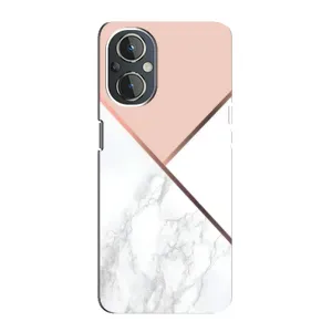 Мраморный чехол на OnePlus Nord N20 (VPrint) (Тройной мрамор)