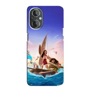 Чехол с мультфильмом Моана OnePlus Nord N20 (Команда Ваяна Мауи)