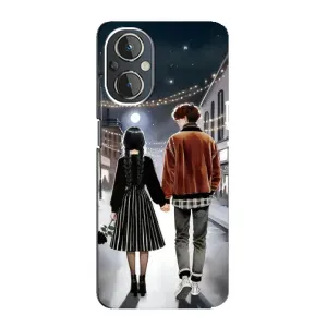 Чехол с дизайном Венздей 2 на OnePlus Nord N20 (Уэнздей и Тайлер)