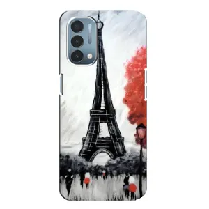 Чехол Эйфелева Башня для OnePlus Nord N200 5G (DE211) - (AlphaPrint) (Башня в Париже)