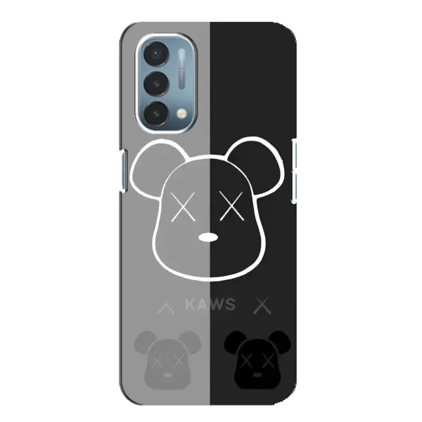 Чехол с принтом «БеарБрик глаза» для OnePlus Nord N200 5G (DE211)