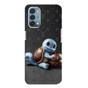 Брендновые Чехлы для OnePlus Nord N200 5G (DE211) - (PREMIUMPrint) (Черепашка)