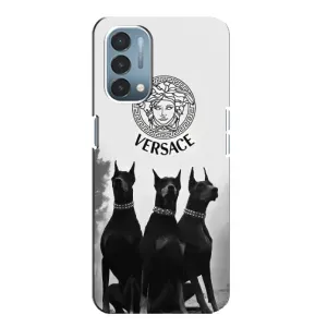 Чехлы VERSACE для ВанПлас Норд Н200 5G (PREMIUMPrint) (Доберман Версаче)