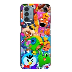 Чехол для OnePlus Nord N200 5G (DE211) Бравл Старс (VPrint) (герои Бравл Старс)