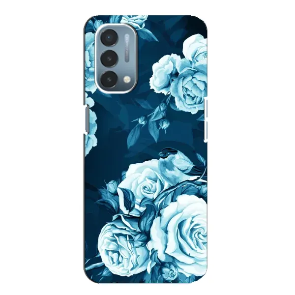 Чехол с принтом «Голубые Бутоны» для OnePlus Nord N200 5G (DE211) Чехол с принтом «Голубые Бутоны» для OnePlus Nord N200 5G (DE211)