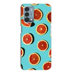 Чехлы с Фруктами для OnePlus Nord N200 5G (DE211) (VPrint) (Грейпфрут)