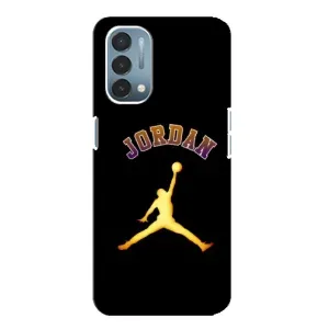 Чехлы для OnePlus Nord N200 5G (DE211) - с картинкой JORDAN (AlphaPrint) (Jordan Gold)