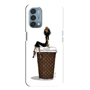 Чехлы Луи Витон для OnePlus Nord N200 5G (DE211) (AlphaPrint - LOUIS VUITTON) (кофе LOUIS VUITTON)