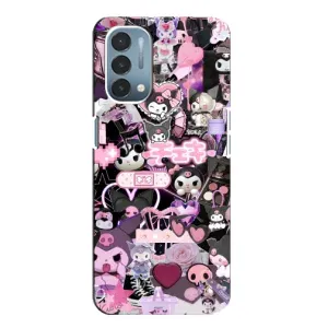 Чехол с кроликом Куроми на OnePlus Nord N200 5G (DE211) (Коллаж Куроми)