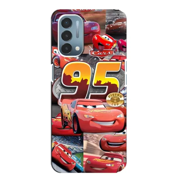 Чохол з принтом «Колаж Блискавка Маквін» для OnePlus Nord N200 5G (DE211)