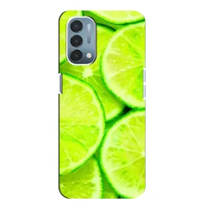 Чехлы с Фруктами для OnePlus Nord N200 5G (DE211) (VPrint) (Лайм)