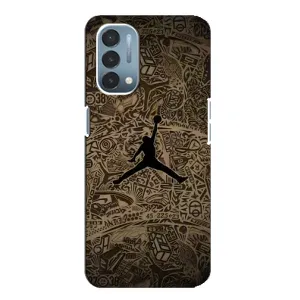 Чехлы для OnePlus Nord N200 5G (DE211) - с картинкой JORDAN (AlphaPrint) (Logo Jordan)