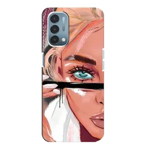 Чехол с печатью для OnePlus Nord N200 5G (DE211) - (Мода) (AlphaPrint) (Макияж)