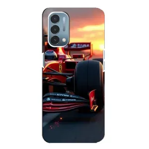 Чехол Формула1 на OnePlus Nord N200 5G (DE211) (Макларен на закате)
