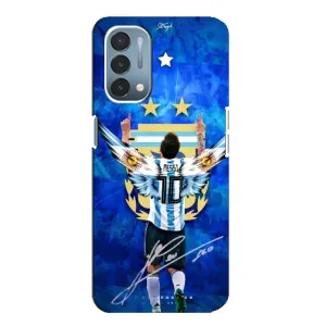 Чехлы Месси для OnePlus Nord N200 5G (DE211) (AlphaPrint) (Месси Аргентина)