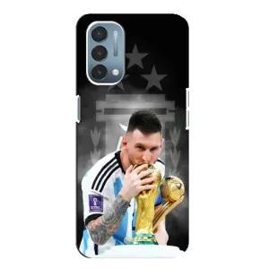 Чехлы для OnePlus Nord N200 5G (DE211) (Leo чемпион) (AlphaPrint) (Месси Чемпион)